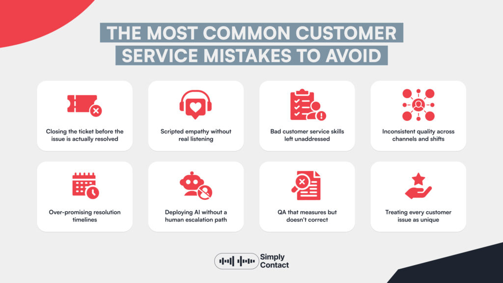 Customer Service Mistakes That Cost You Customers and How to Avoid Them: №1