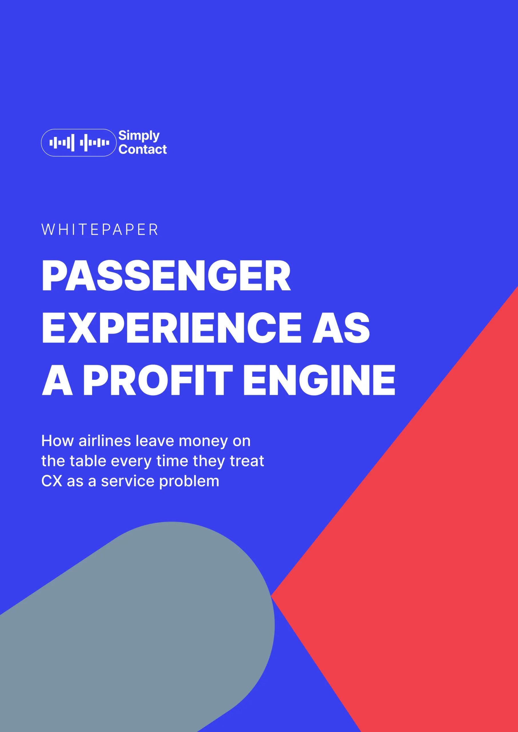 Passenger Experience as a Profit Engine